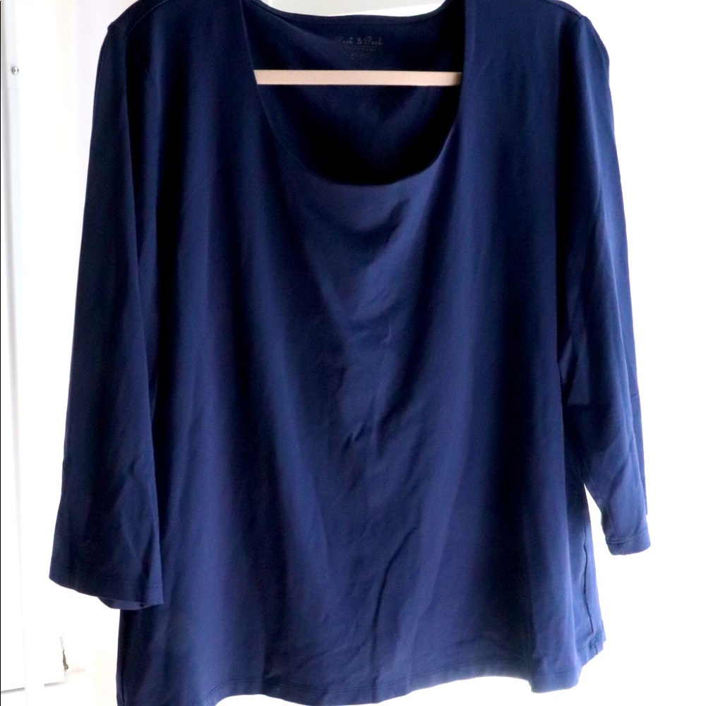 MIDI Blue Blouse